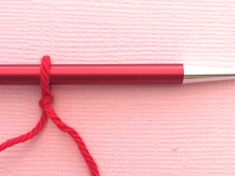 Tutorial Provisional Cast On (crochet hook method) knotions