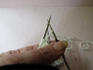 Gathered Stitch: Pull through another Loop