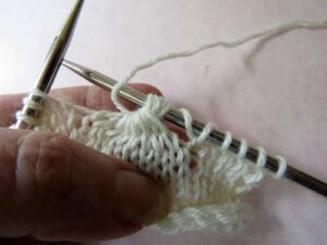 Gathered Stitch: Pull through a Final Loop