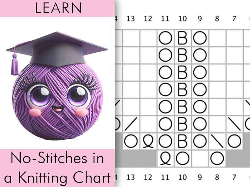 Tutorial No Stitches In A Knitting Chart Knotions Tutorial No Stitches In A Knitting Chart Knotions