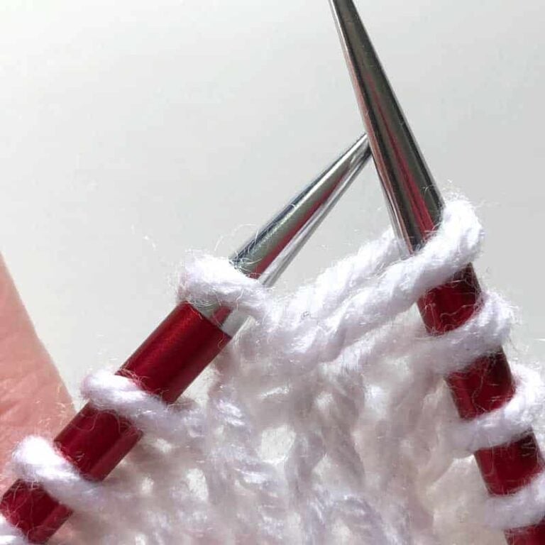 KFB (knit front and back) Knotions Magazine