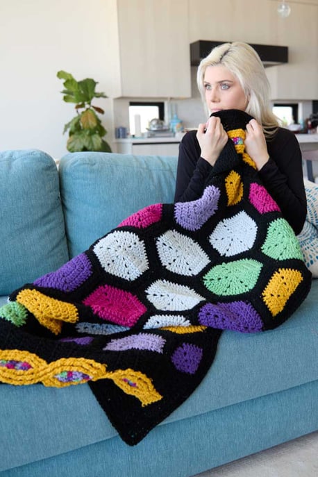 hooked together DNA blanket 4